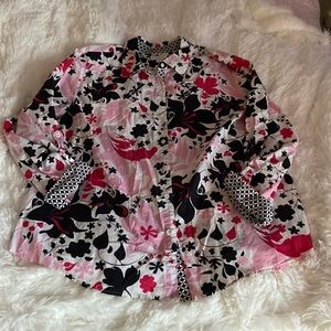 WOMENS FLORAL BLOUSE!